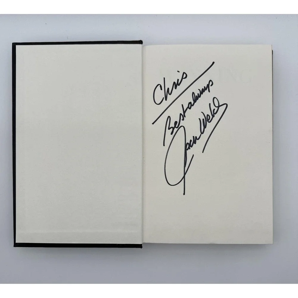 Jack Welch Autographed Winning Hardcover Book Vintage 2005 No Dust Jacket